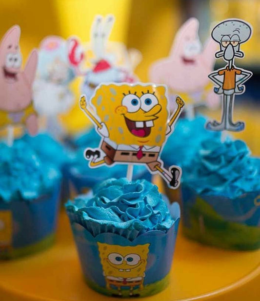 SpongeBob Cup Cakes V1