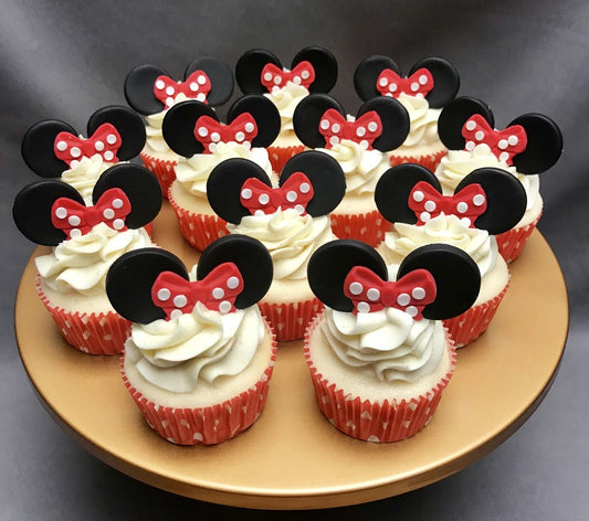 Minnie Mouse Cup Cakes V1