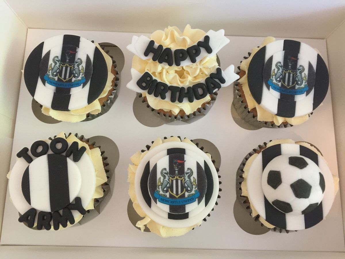 Newcastle Football Cup Cakes V2