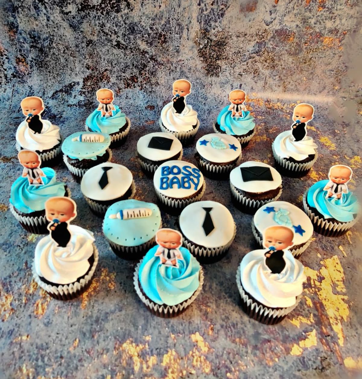 Boss Baby Cup Cakes V4