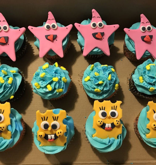 SpongeBob Cup Cakes V2
