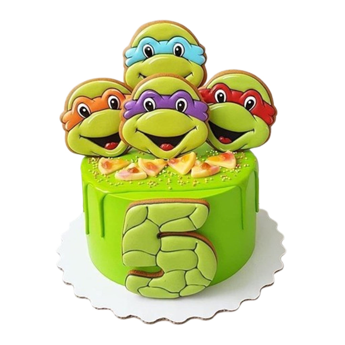 Ninja Turtles Cake V10