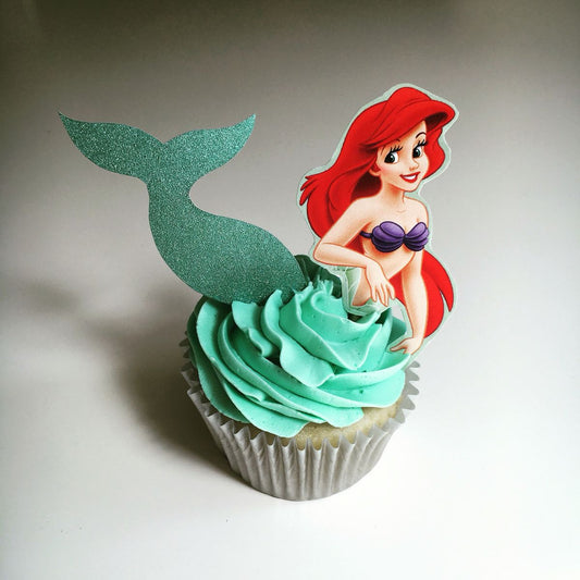 Princess Ariel Cup Cakes V3