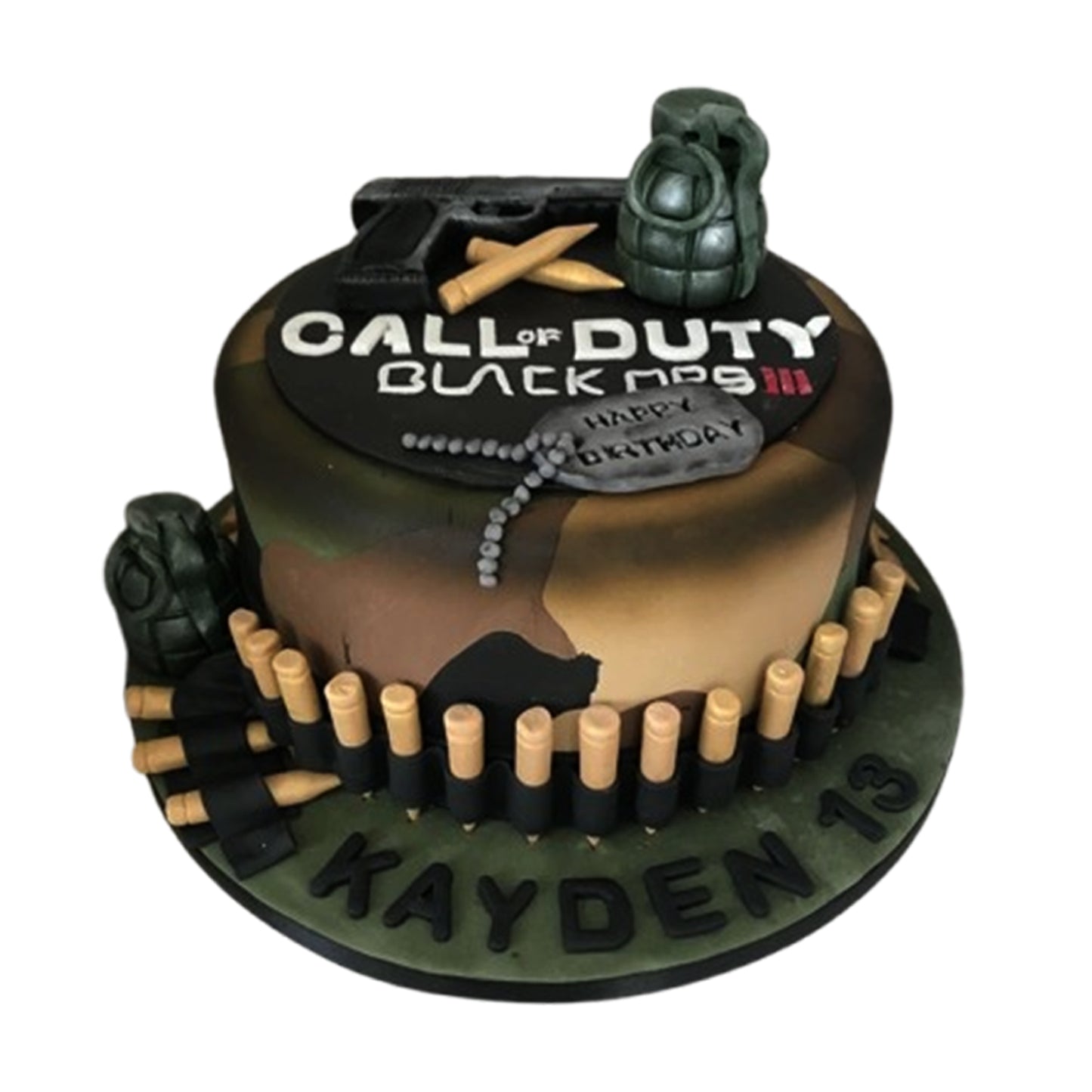 Call of Duty Cake V11
