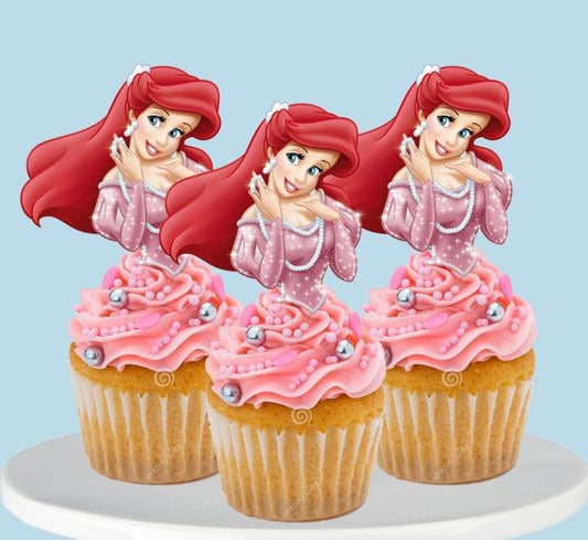 Princess Ariel Cup Cakes V4