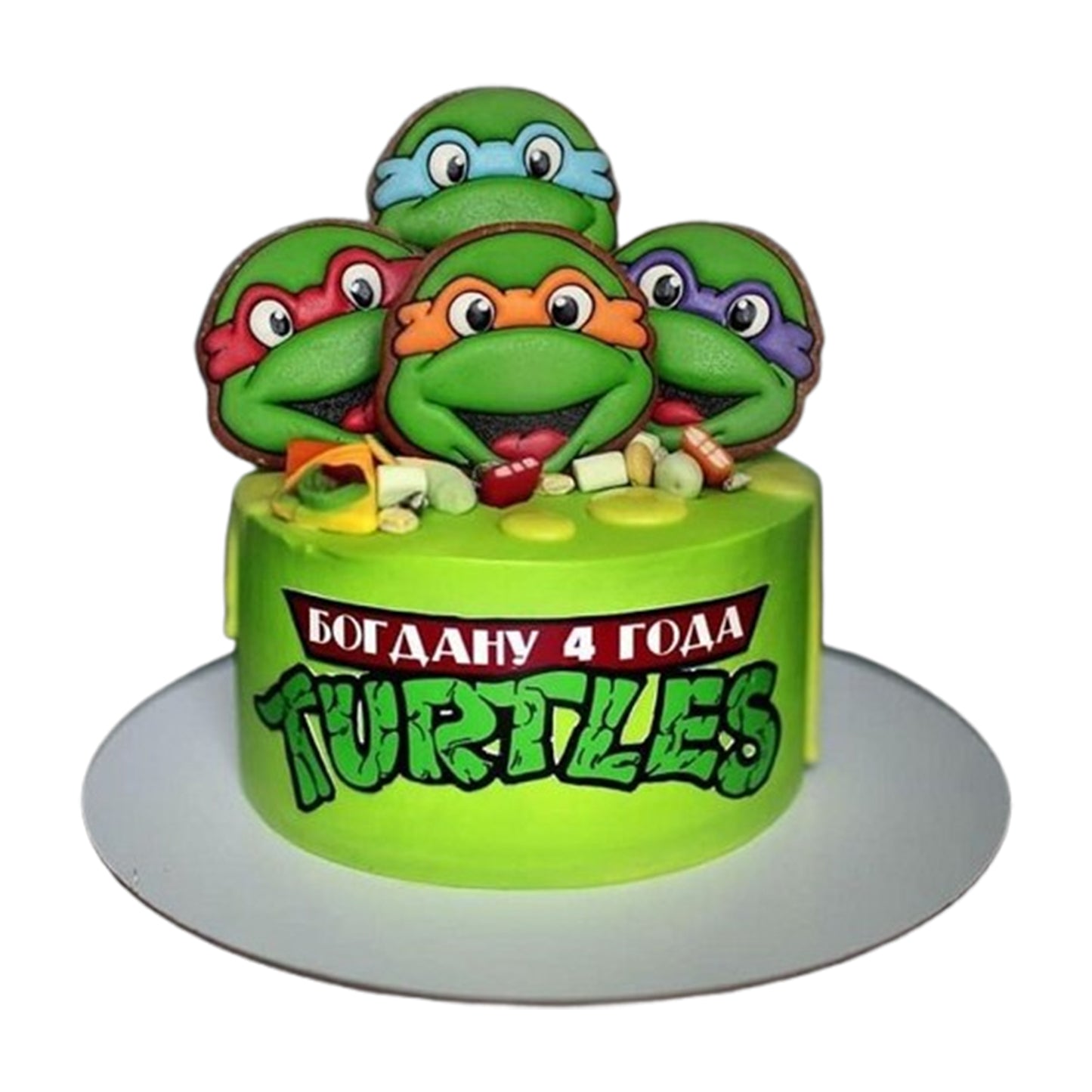 Ninja Turtles Cake V14