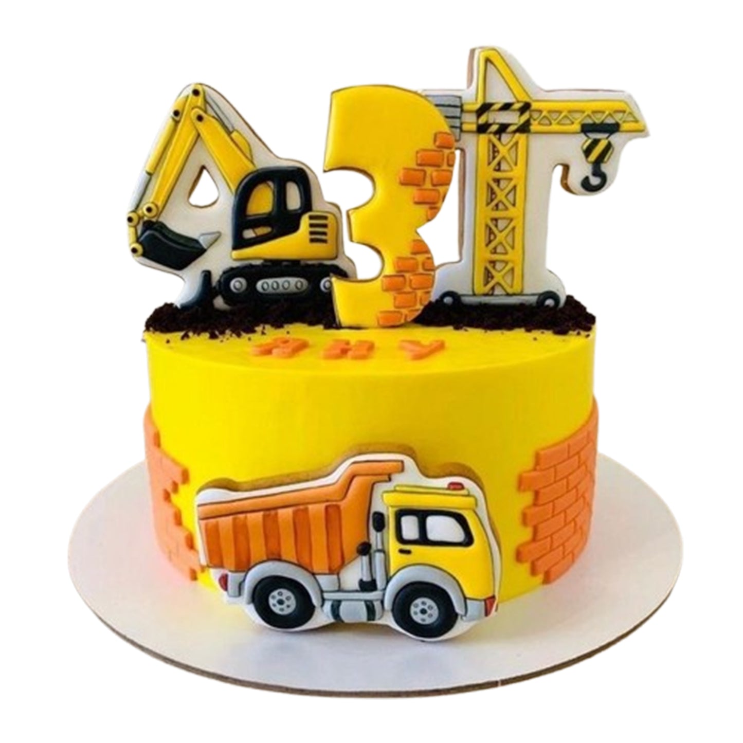 Digger Construction Cake V15