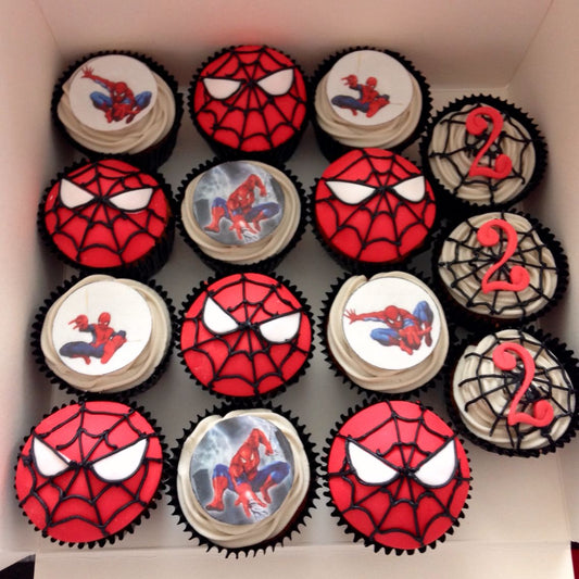Spider man Cup Cakes V4