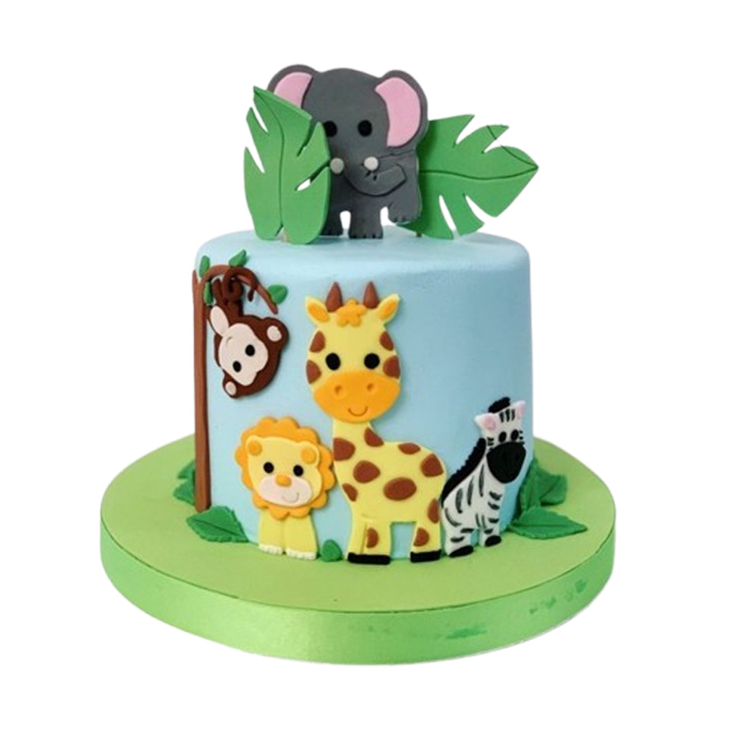 Jungle Theme Cake V15