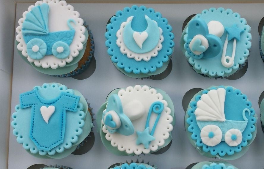 Baby Shower Cup Cakes V2