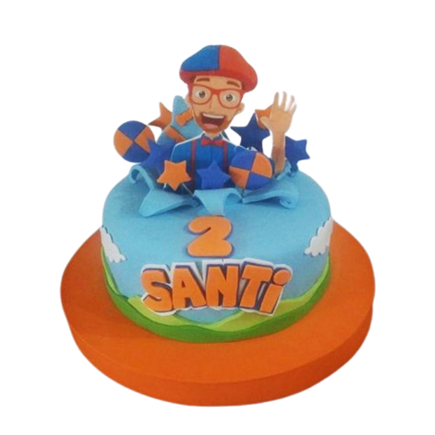 Blippi Cake V17