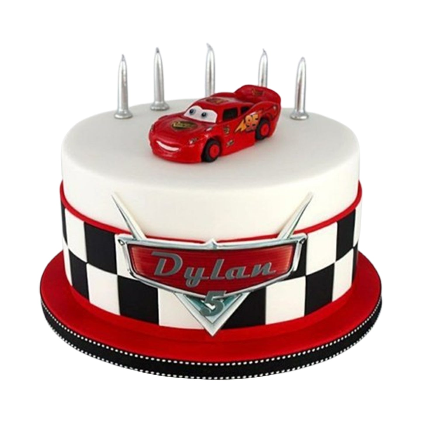 Lightning McQueen Cake V17