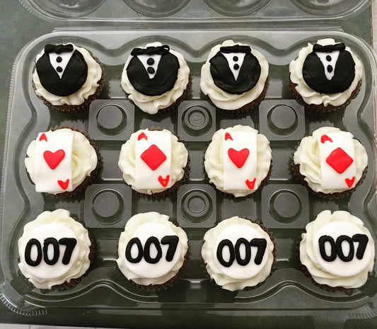 James bond Cup Cakes V2
