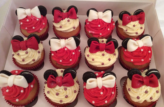 Minnie Mouse Cup Cakes V3