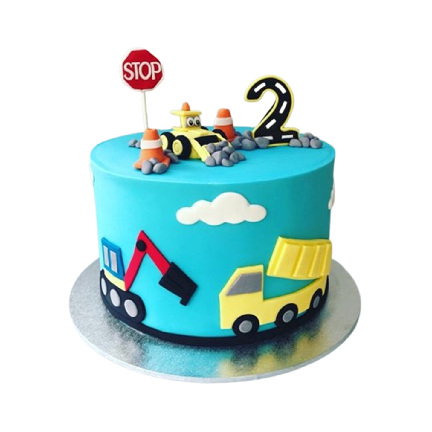 Digger Construction Cake V21
