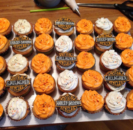 Harley Davidson Cup Cakes V2