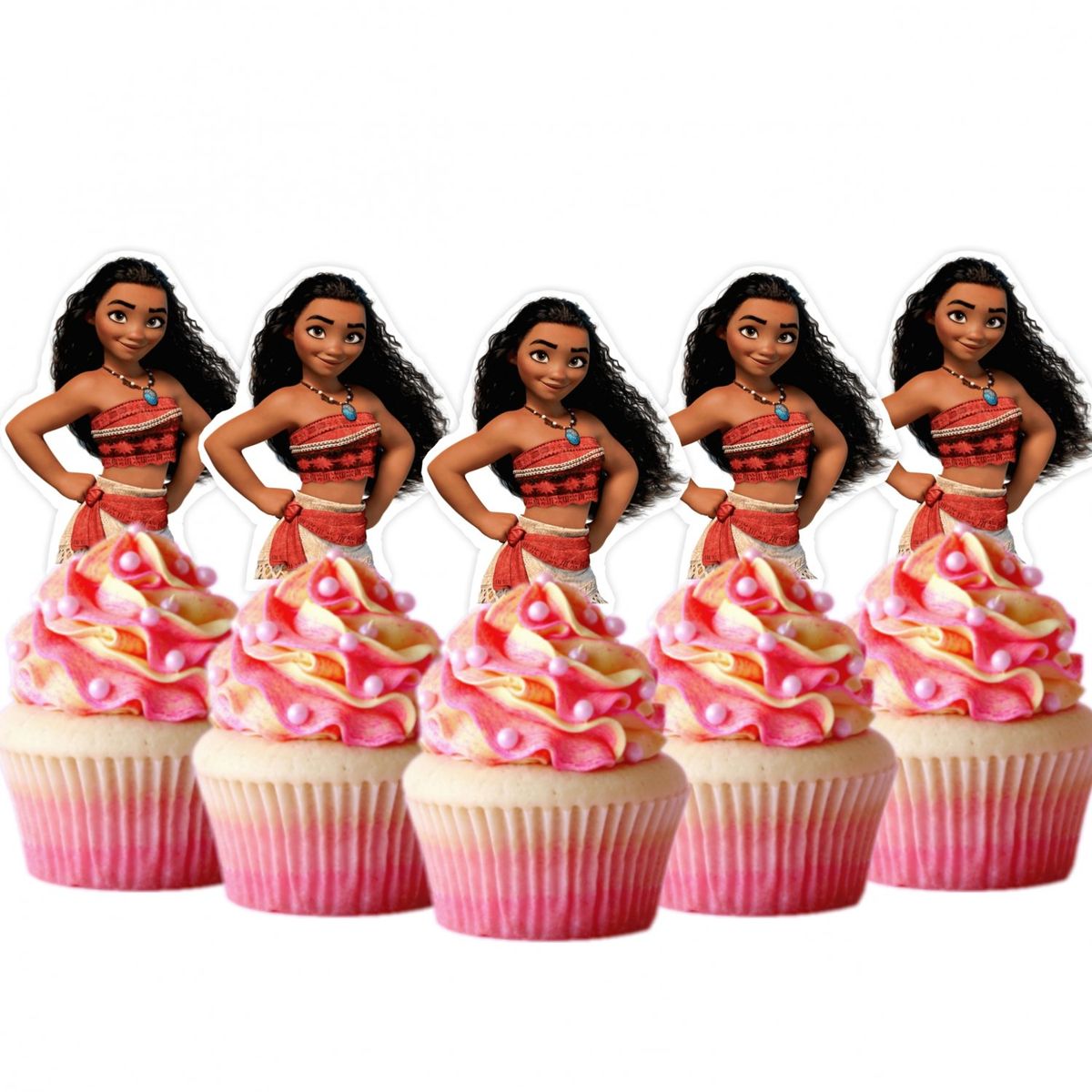 Moana Cup Cakes V4