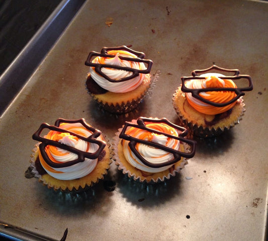 Harley Davidson Cup Cakes V4