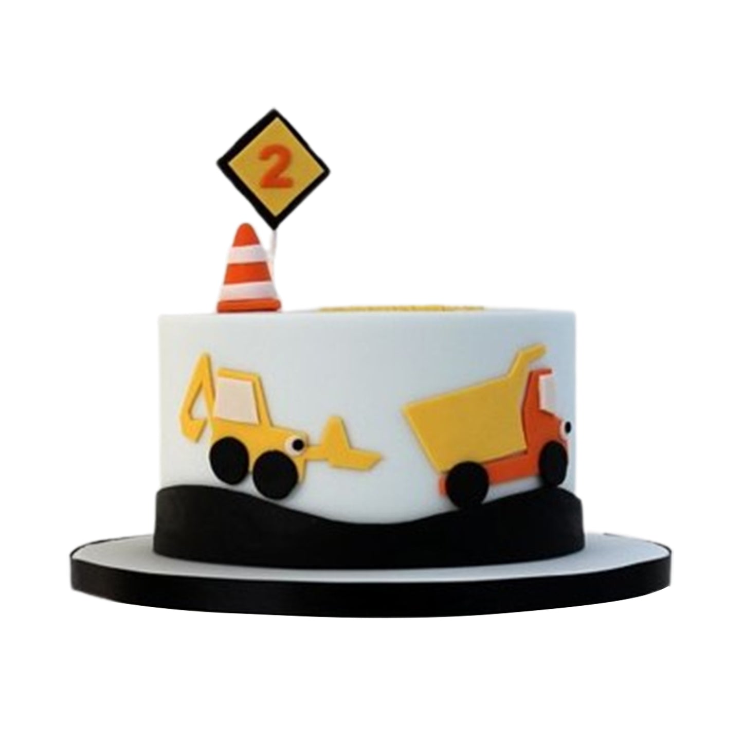 Digger Construction Cake V23