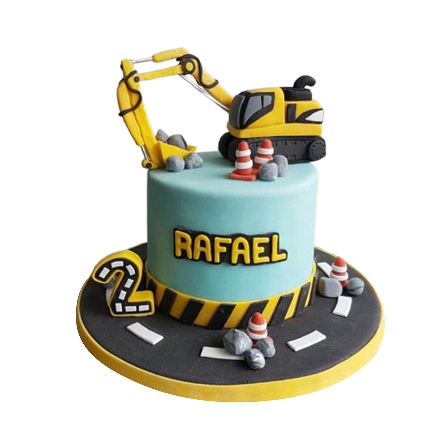 Digger Construction Cake V26