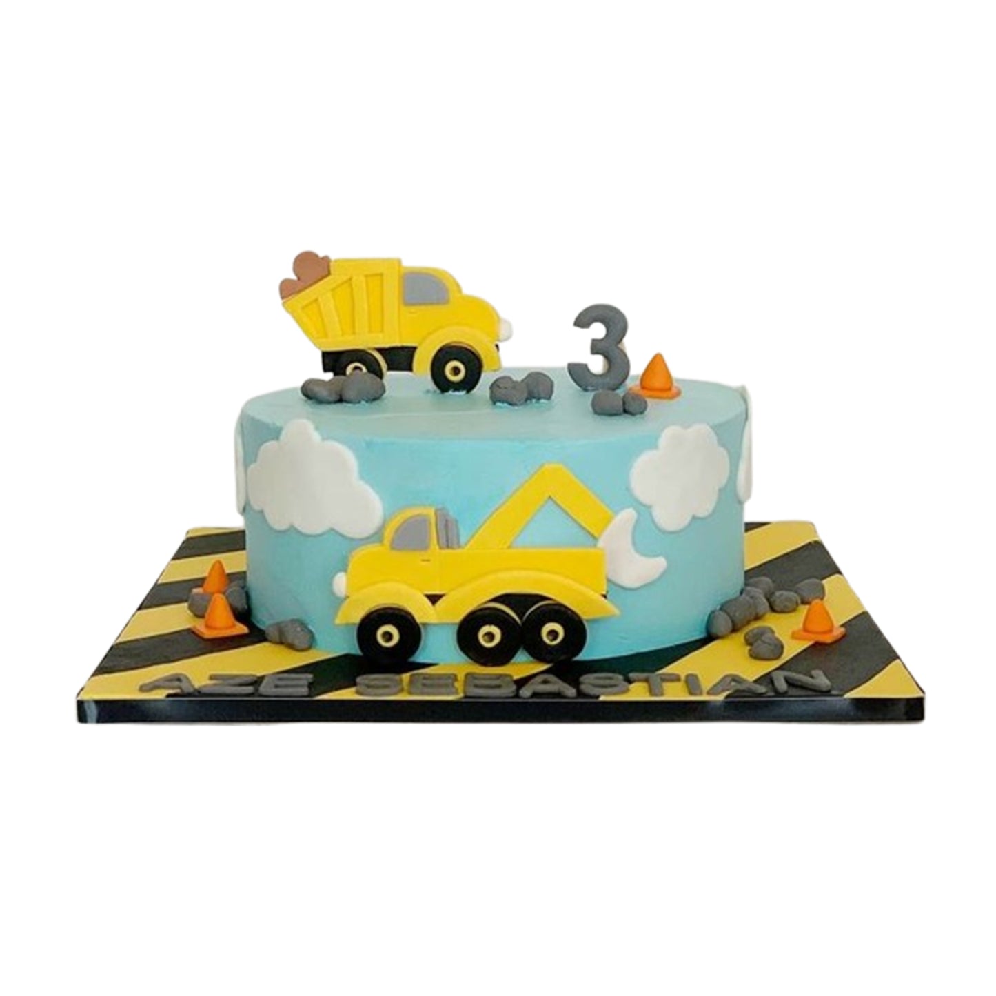 Digger Construction Cake V27