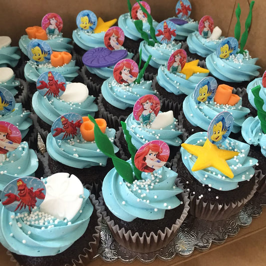 Princess Ariel Cup Cakes V2
