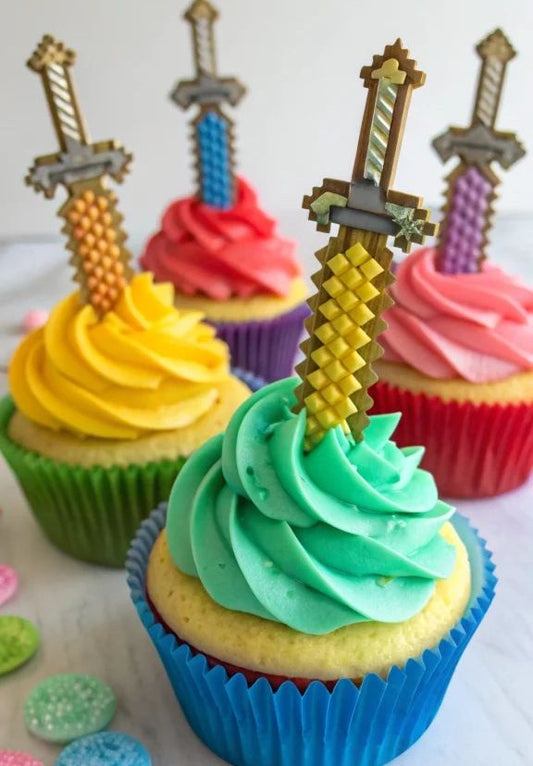 Minecraft Cup Cakes V4