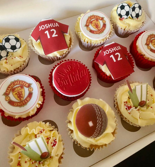 Manchester United Cup Cakes V4