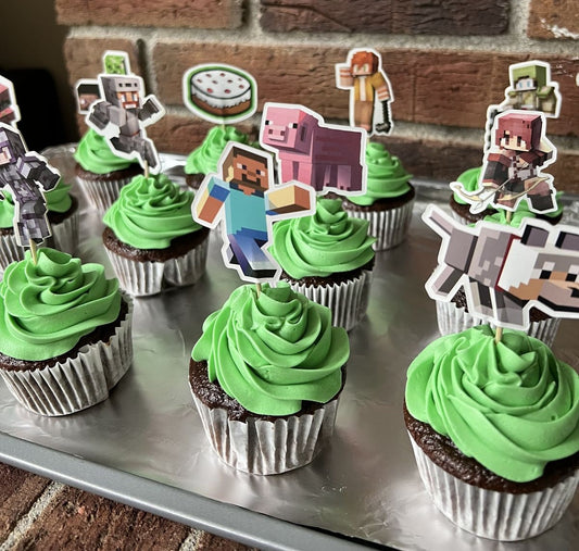 Minecraft Cup Cakes V7