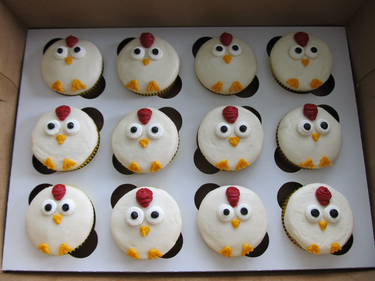 Hen Cup Cakes V4