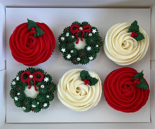 Christmas Cup Cakes V8