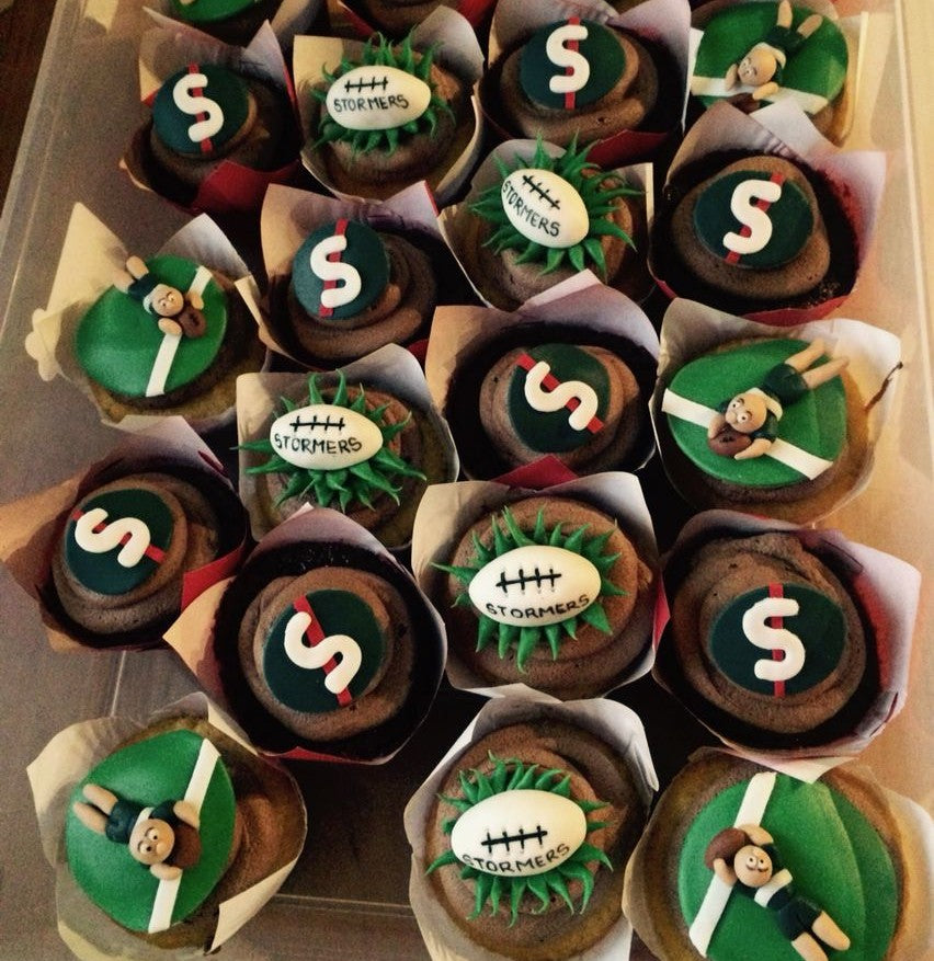 The Rugby Ball Cup Cakes V2