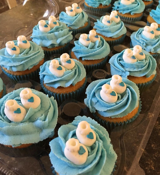 Baby Shower Cup Cakes V1