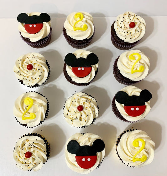 Mickey Mouse Cup Cakes V5