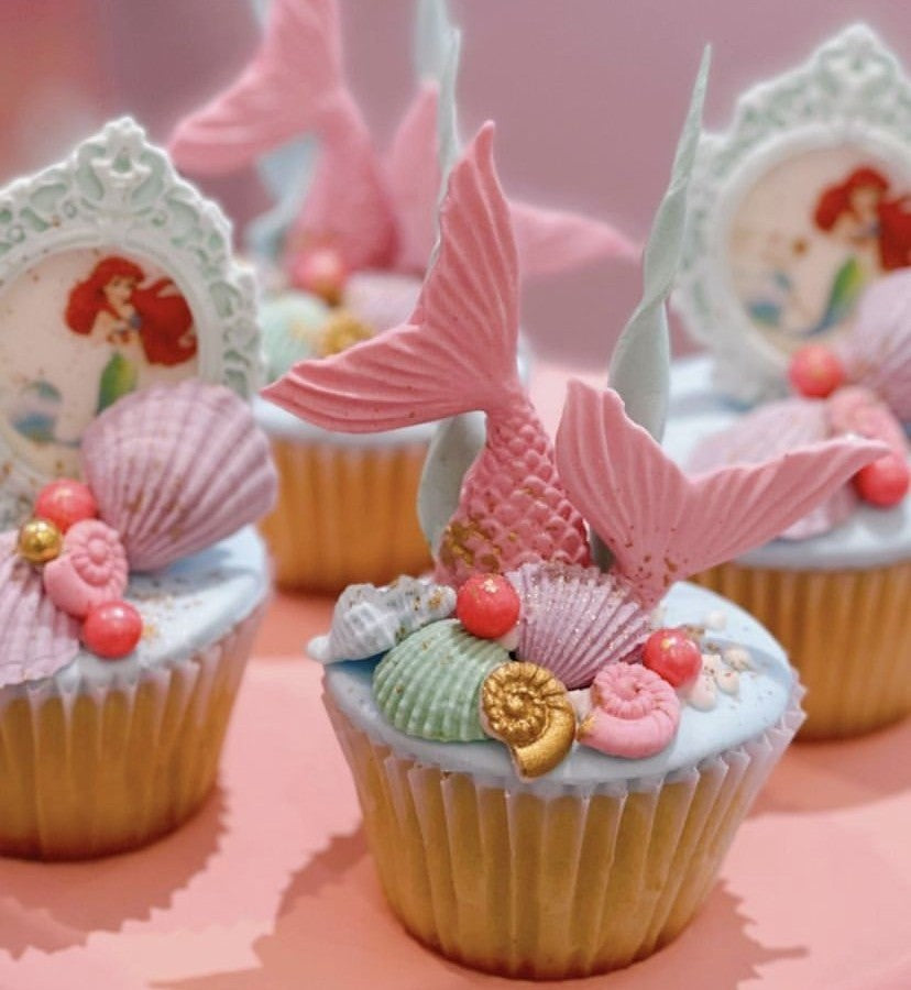 Princess Ariel Cup Cakes V6