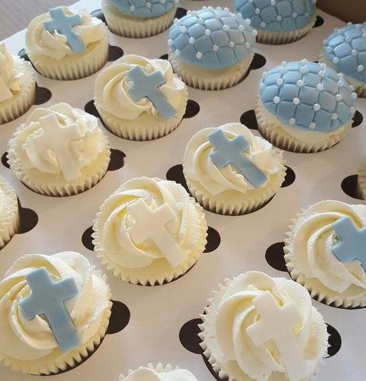 Christening Cup Cakes V6