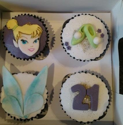 Tinker Bell Cup Cakes V1