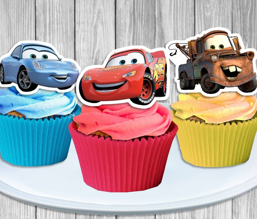 Lightning Mcqueen Cup Cakes V4