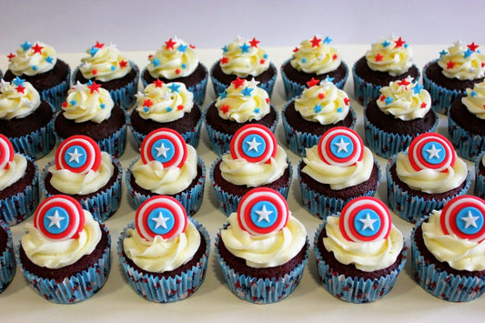 Caption America Cup Cakes V2