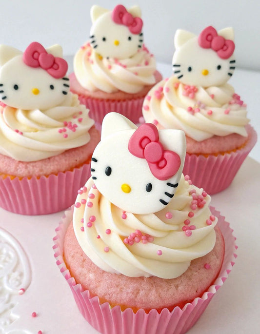 Hello Kitty Cup Cakes V5