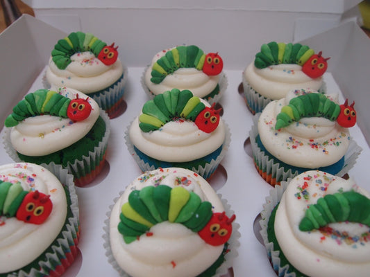 Caterpillar Cup Cakes V2