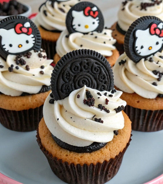 Hello Kitty Cup Cakes V2