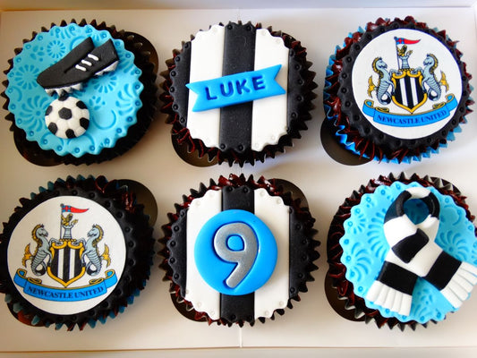 Newcastle Football Cup Cakes V1