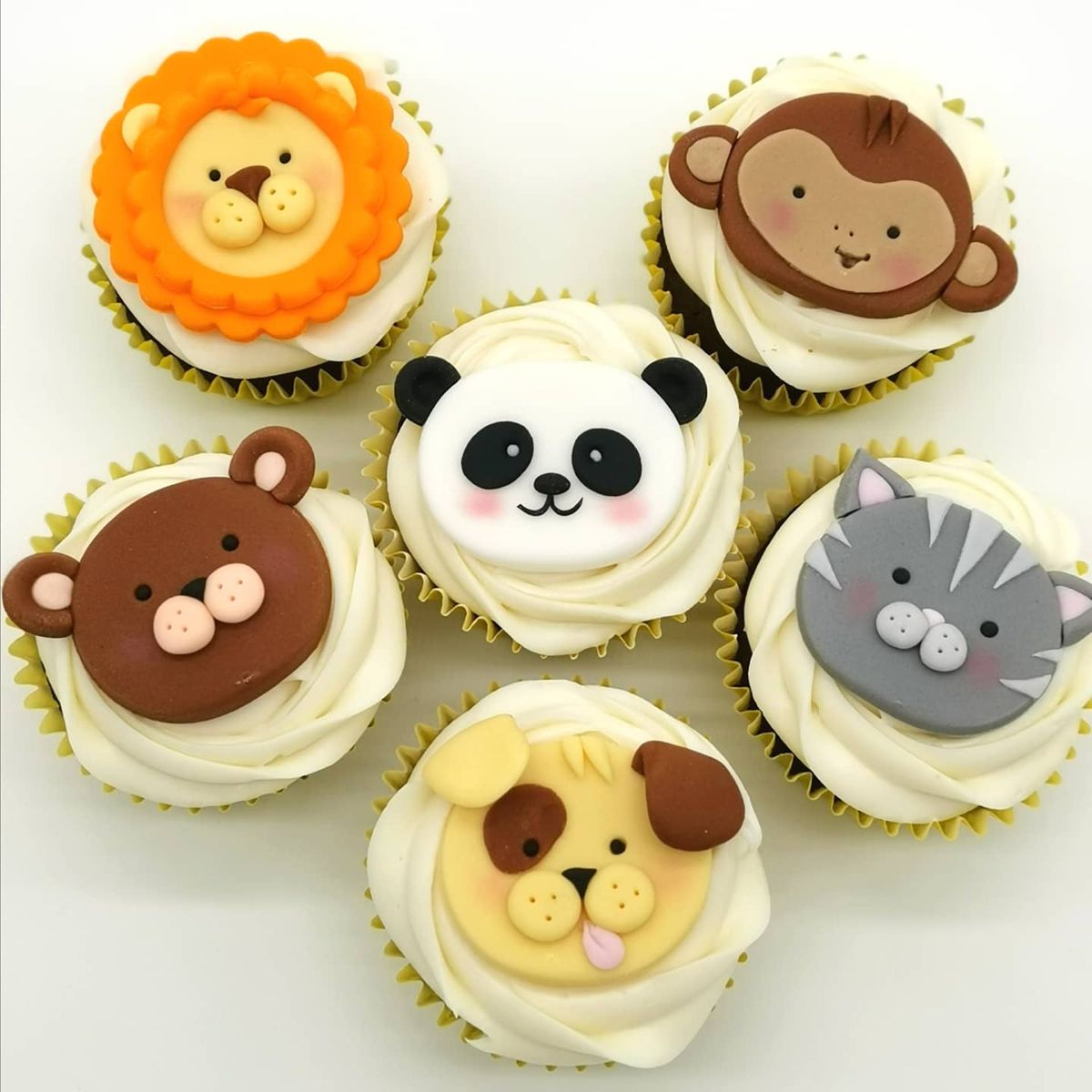 Animal Theme Cup Cakes V3