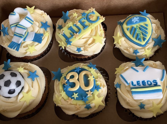 Leeds United Cup Cakes V2