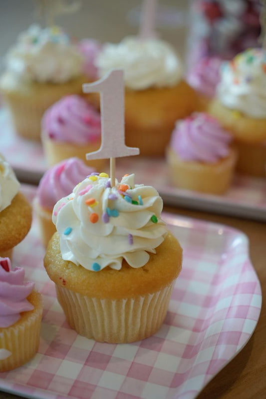 1st Birthday Cup Cakes V2