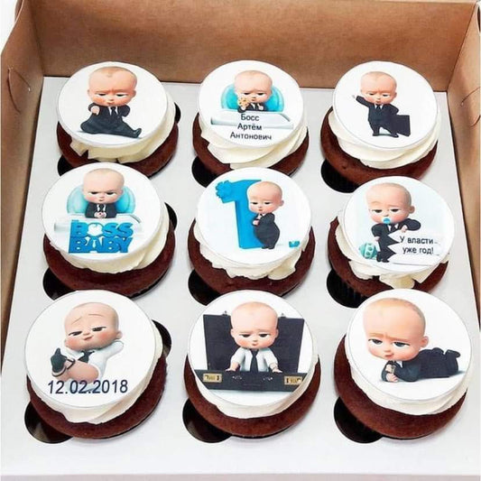 Boss Baby Cup Cakes V3