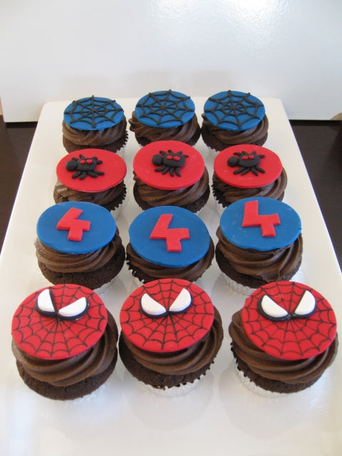Spider man Cup Cakes V5