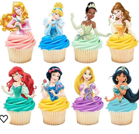 Disney Princess Cup Cakes V5