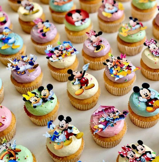 Mickey Mouse Cup Cakes V6